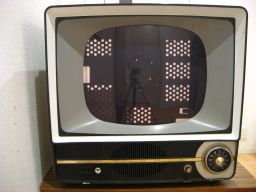 昭和30年代白黒テレビコロンビア製 販売中 昭和レトロインテリアの倉庫天国